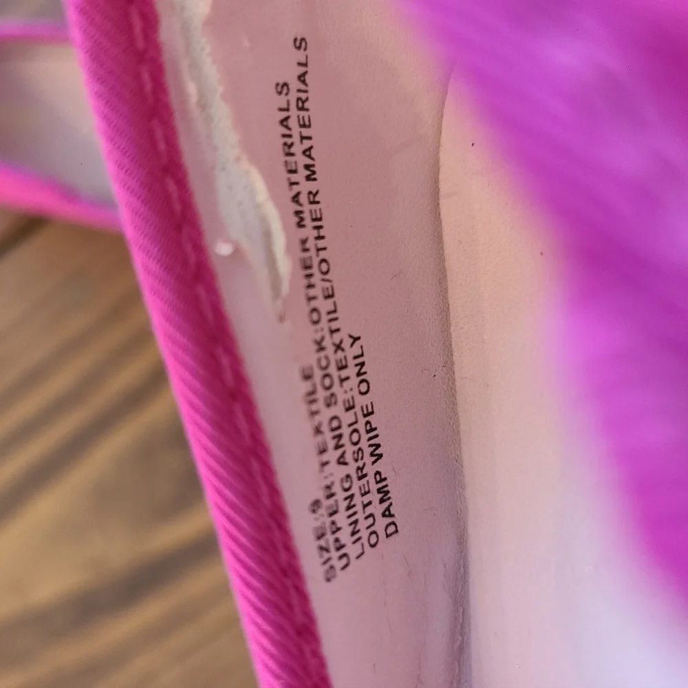 Gap Fuschia Gem Heart Slip-Ons - Toddler 9
